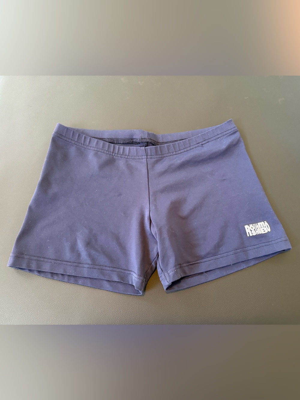 Roshambo Women’s Navy Spandex Sport Shorts Size Small Volleyball Good Condition